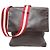 Bolsa Messenger Bally em couro castanho escuro