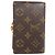 Cartera bi-fold Louis Vuitton Castaño - vista 2