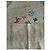 T-shirt Louis Vuitton grigia scollo a V monogramma Multicolore Grigio - vista 2