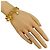 Autre Marque Pulsera Wrap Small Tiffany HardWear Dorado - vista 2