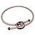 Pulsera con dijes GUCCI Pink Gold Rosa Dorado