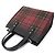 Sac à épaule pour femme COACH Field Tote 22 CG192 cuir rouge x noir - vue 3