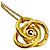 Autre Marque Collar Triple Circle Tiffany & Co. Dorado - vista 5