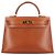 Hermès Sac à main Hermes Kelly 32 Marron Blanc