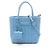 Sac à main Miu Miu NAPPA TRAPUNTAT en bleu