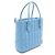 Sac à main Miu Miu NAPPA TRAPUNTAT en bleu - vue 2