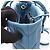 Sac à main Miu Miu NAPPA TRAPUNTAT en bleu - vue 6