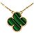 Collana Van Cleef & Arpels Vintage Alhambra D'oro - vista 3