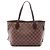 Saco Tote Louis Vuitton Neverfull PM Marrom Damier ebene