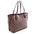Saco Tote Louis Vuitton Neverfull PM Marrom Damier ebene - vista 2