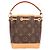 Bolsa de Ombro Louis Vuitton Nano Noe Monogram Marrom Multicor Monograma - vista 3