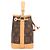 Bolsa de Ombro Louis Vuitton Nano Noe Monogram Marrom Multicor Monograma - vista 4