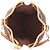 Bolsa de Ombro Louis Vuitton Nano Noe Monogram Marrom Multicor Monograma - vista 6