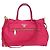 Sac à main Prada en nylon et cuir Rose - vue 2