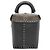 Louis Vuitton Monogram Leder-Schultertasche Braun Schwarz - Ansicht 2