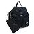 Sac à dos Prada en nylon et cuir Noir
