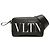 Borsa a tracolla VLTN in pelle nera Valentino Nero