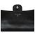 Carteira Small Flap Chanel em pele de cordeiro acolchoada perfurada preta Preto - vista 5