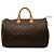 Louis Vuitton Brown Monogram Speedy 40 Marron