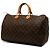 Louis Vuitton Brown Monogram Speedy 40 Marron - vue 2