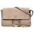 Chloé Faye Crossbody Small em camurça e couro de bezerro castanho Marrom Taupe