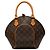 Louis Vuitton Brown Monogram Ellipse PM Marron