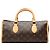 Louis Vuitton Brown Monogram Popincourt Castaño