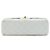 Chanel White Jumbo Classic Caviar Double Flap Blanco - vista 3
