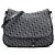 Autre Marque Dior Blue Diorissimo Trotter Canvas Messenger Bag Blau Marineblau