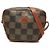 Fendi Brown Pequin Coated Canvas Checkboard Crossbody Braun