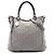 Louis Vuitton Gray Monogram Mini Lin Angele Marron