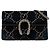 Gucci Blue Mini GG Velvet Dionysus Crossbody Blu scuro