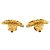 Orecchini a clip Chanel Gold CC placcati oro a trifoglio D'oro - vista 7