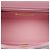 Chanel Pink Quilted Tweed Crush Top Handle Flap Rosa - vista 4