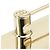 Chanel Brosche mit vergoldeter Logo-Plakette Gold Golden - Ansicht 11