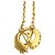 Louis Vuitton Gold Gold Plated Collier LV Angel Necklace D'oro - vista 4
