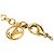 Louis Vuitton Gold Gold Plated Collier LV Angel Necklace D'oro - vista 8