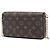 Louis Vuitton Brown Monogram Pochette Felicie Marrom - vista 2