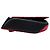 Clutch Chanel Fresh Air in pelle d'agnello matelassé rossa Rosso - vista 3