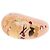 Anel Louis Vuitton Monogram Inclusion em resina rosa e cristais - vista 2