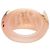 Anel Louis Vuitton Monogram Inclusion em resina rosa e cristais - vista 3