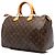Louis Vuitton Brown Monogram Speedy 35 Marrom - vista 2