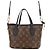 Louis Vuitton Brown Monogram Neverfull Bandouliere Inside Out BB Marrom - vista 2