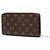 Cartera Larga Zippy Louis Vuitton Brown Monogram Castaño - vista 2