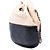 Borsa a secchiello Gabrielle Chanel Beige Small Bicolor in vitello trapuntato - vista 2