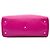 Borsa Gucci Bamboo Shopper media in pelle di vitello rosa - vista 3