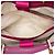 Borsa Gucci Bamboo Shopper media in pelle di vitello rosa - vista 4