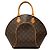 Louis Vuitton Brown Monogram Ellipse MM Marrone