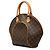 Louis Vuitton Brown Monogram Ellipse MM Marrone - vista 2