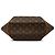 Louis Vuitton Brown Monogram Ellipse MM Marrone - vista 3